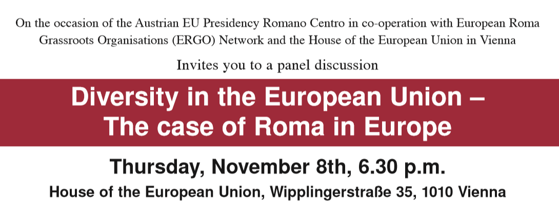 Diversity in the European Union – The case of Roma in Europe