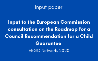 Input to the European Commission consultation on the Roadmap for a Council Recommendation for a Child Guarantee