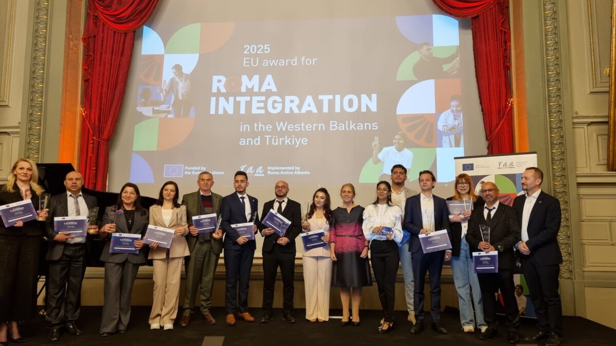 2025 EU award for ROMA INTEGRATION in the Western Balkans and Türkiye