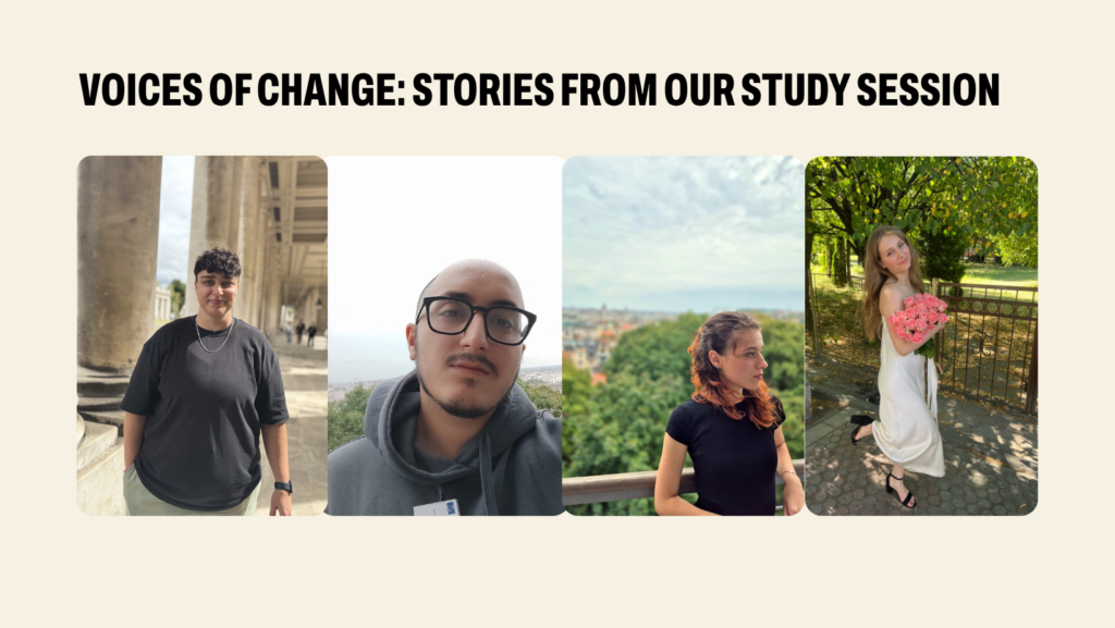 Voices of Change: Stories from Our Study Session